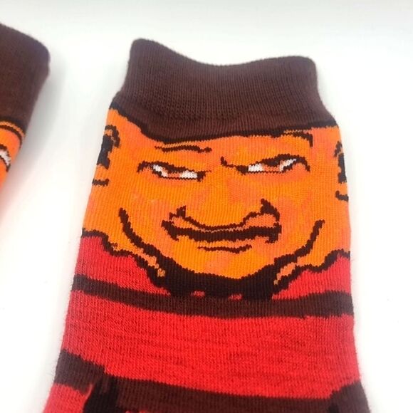 New unisex  FREDDY KRUEGER Nightmare on Elm Street novelty halloween soc… - Picture 4 of 9